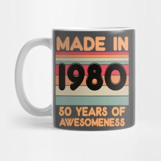 Made In 1980 Mug